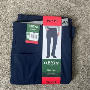 Orvis Men's Navy Tech Pants